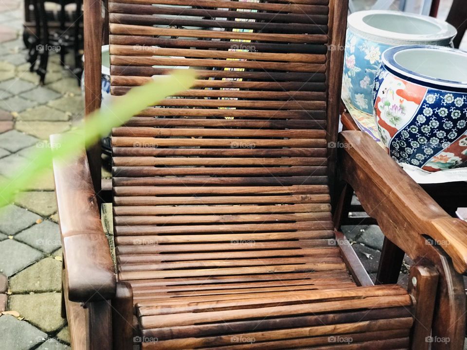 Wooden chair