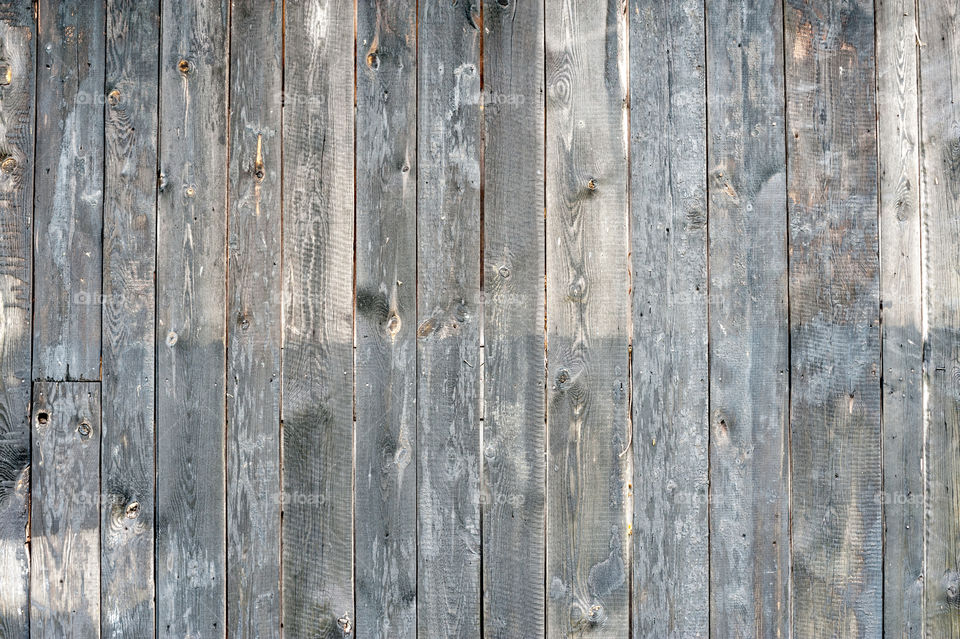 Old wooden fence