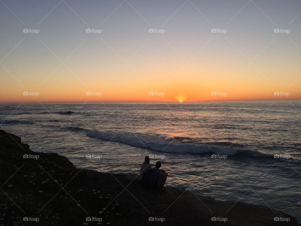 Sunset, Water, Beach, Sea, Ocean