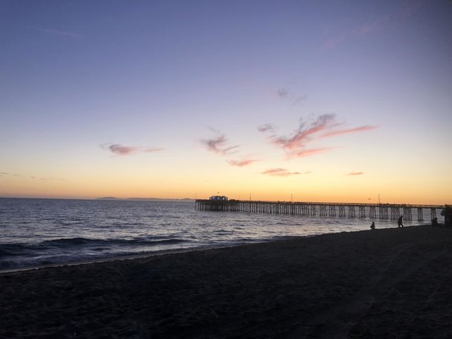 Sunset on a Beach