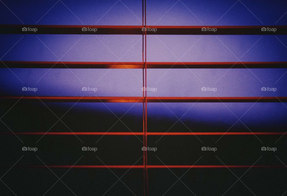 View through my window on a rainy night