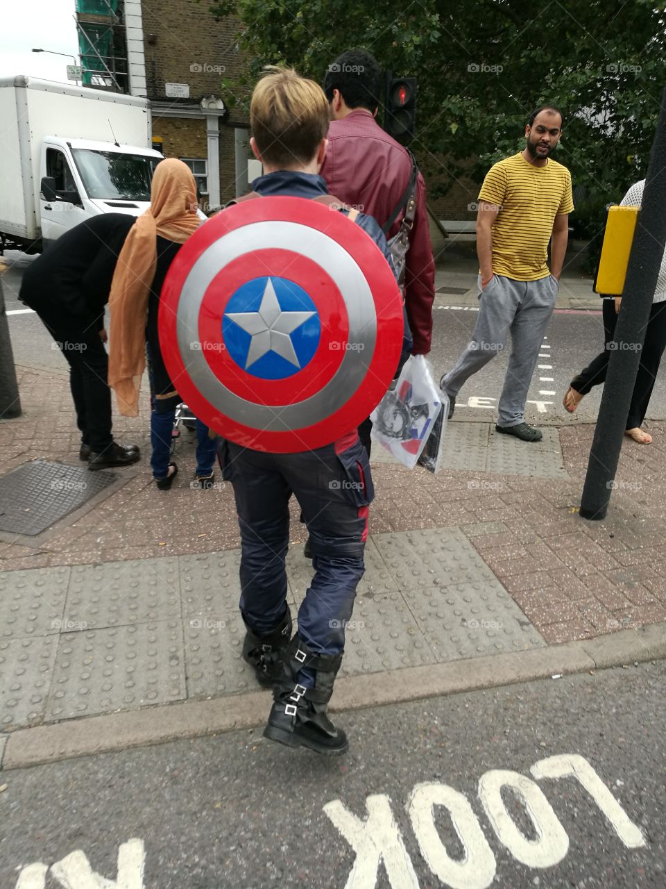 Look at. Captain America 