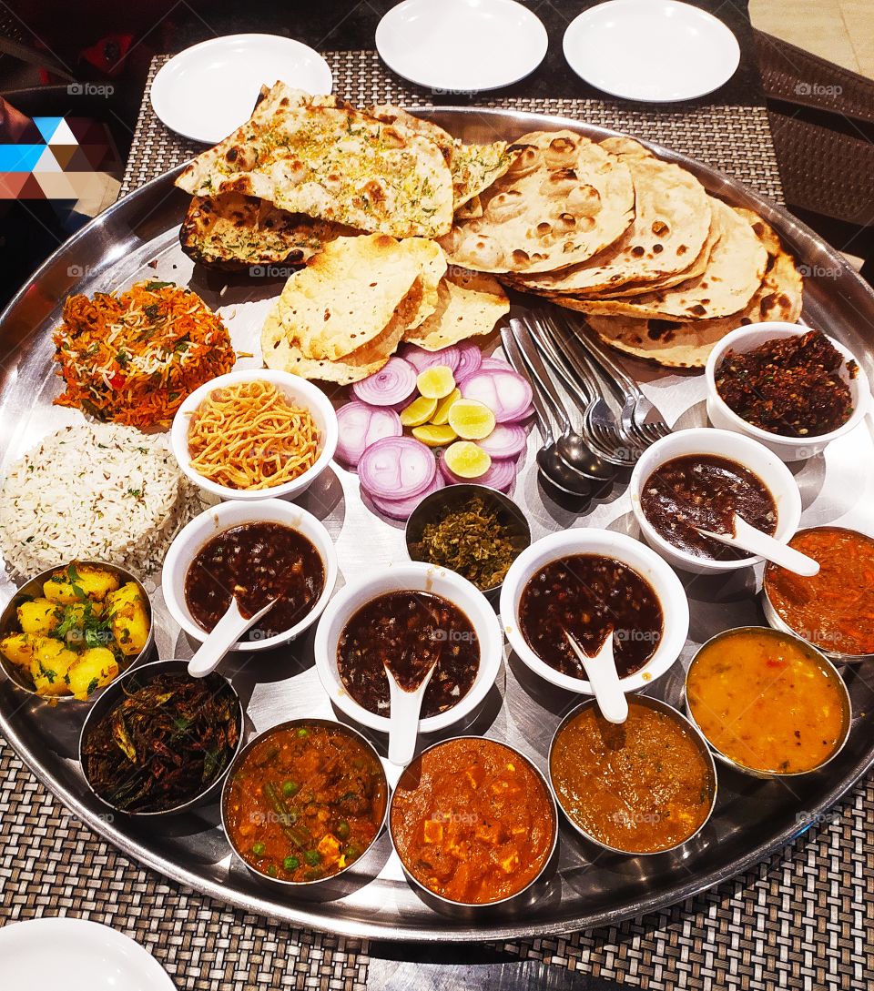 Bahubali thali special Food variety in Maharashtra
