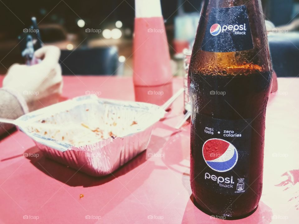 pepsi black zero calories