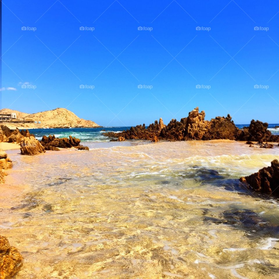 View of a cabo san lucas