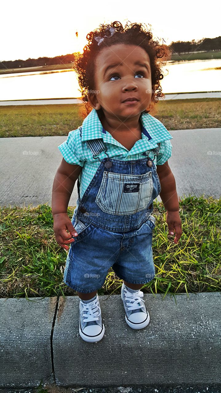 Portrait of an African boy