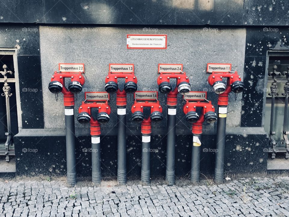 Berlin, Germany fire hydrants 