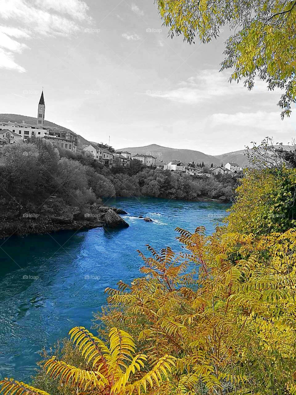 The river Neretva