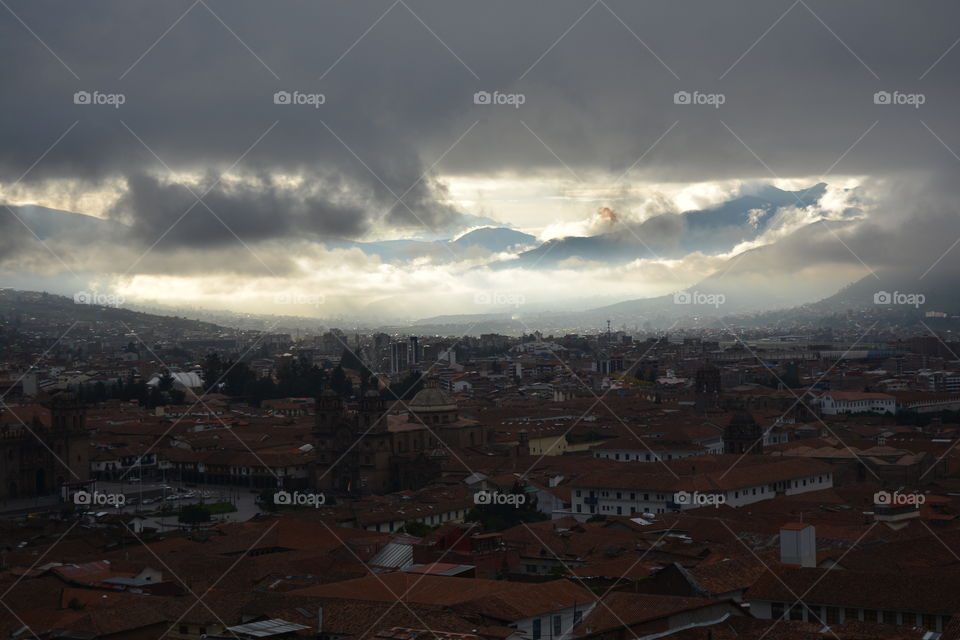 City in the clouds, Cusco, Peru
