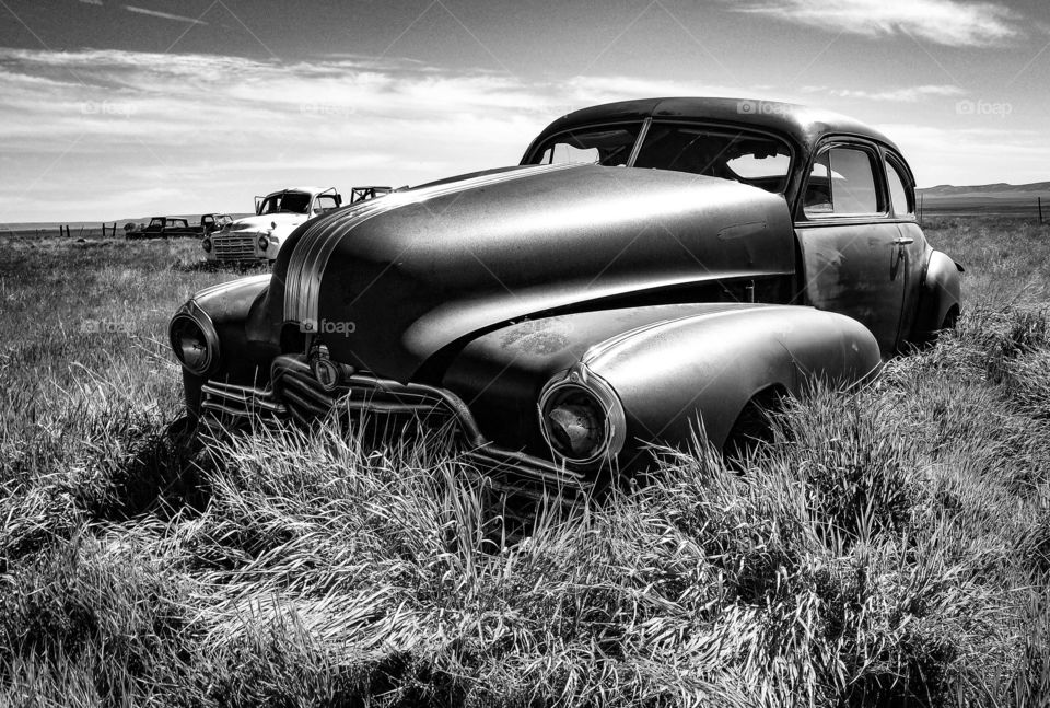 Vintage Rusty Car