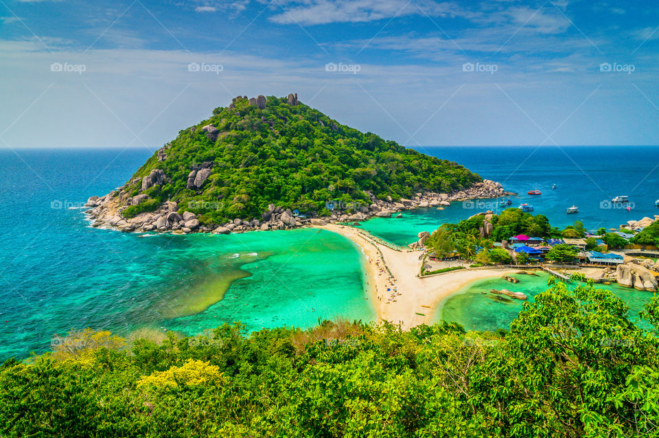 Nang Yuan Island, Suratthani, Thailand