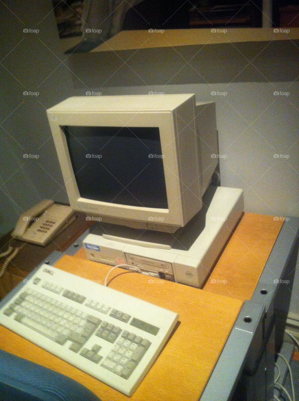 Computer in museum of Goteborg 