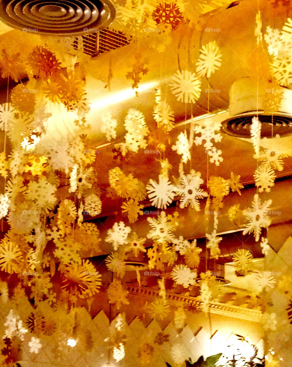 Christmas, Celebration, Decoration, Gold, Winter