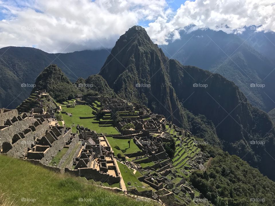 The mist cloaked city of the Incas Machu Picchu