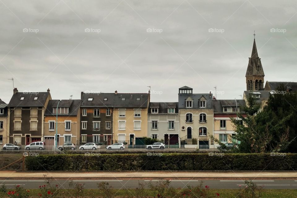 The city of Le Mans, France is situated on the Sarthe River in Pays de la Loire.