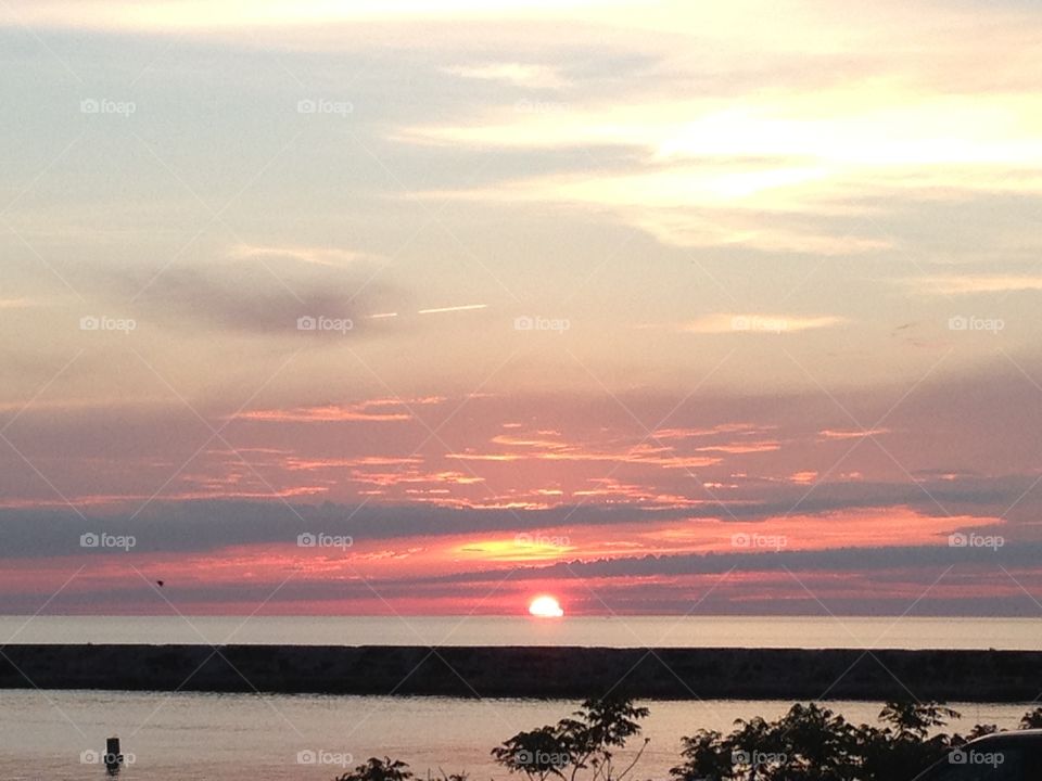 Sunset. Lake Ontario
Oswego, NY