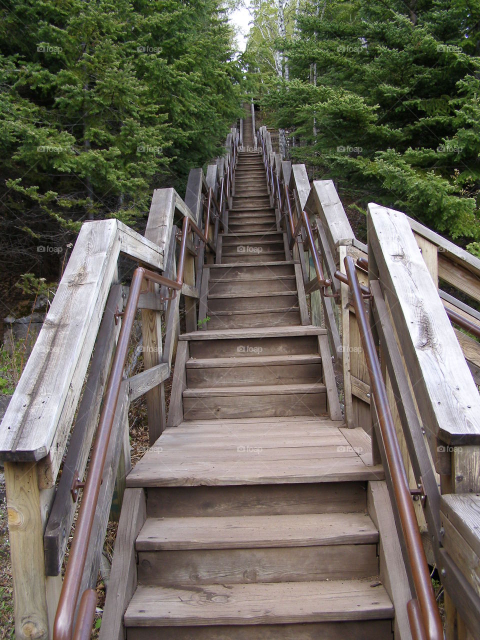 Stairs to the shore (Split Rock Lighthouse) #3