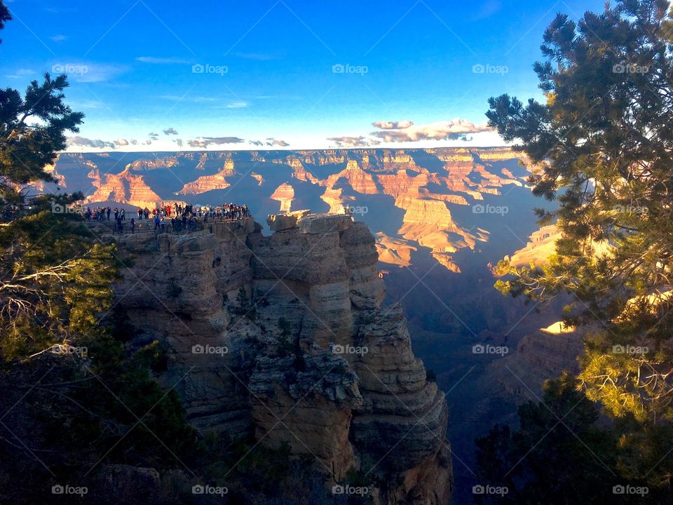 Grand Canyon before sunset