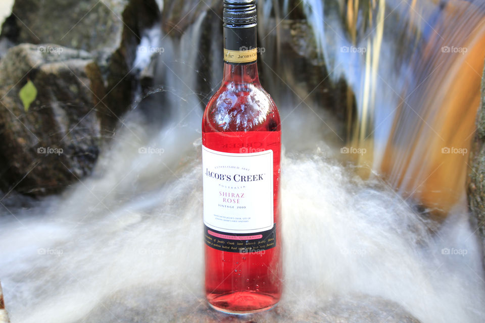 summer waterfall wine by istvan.jakob