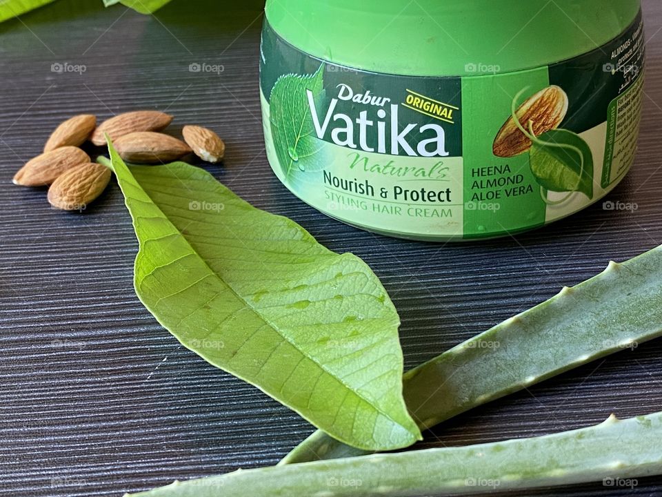 Nourishing and high protection with Vatika cream 