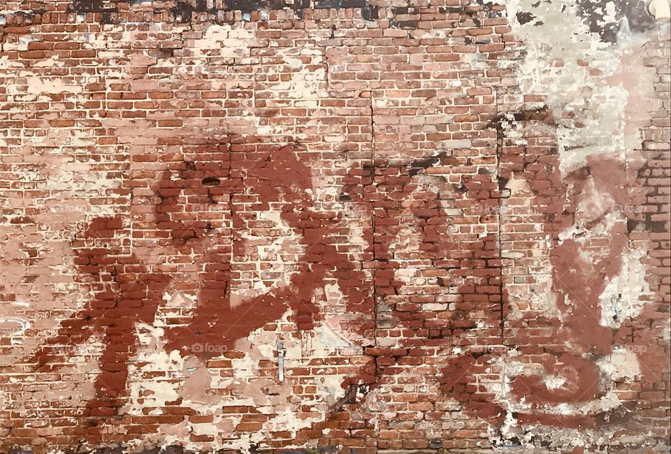 Red Brick Wall Graphics Pattern