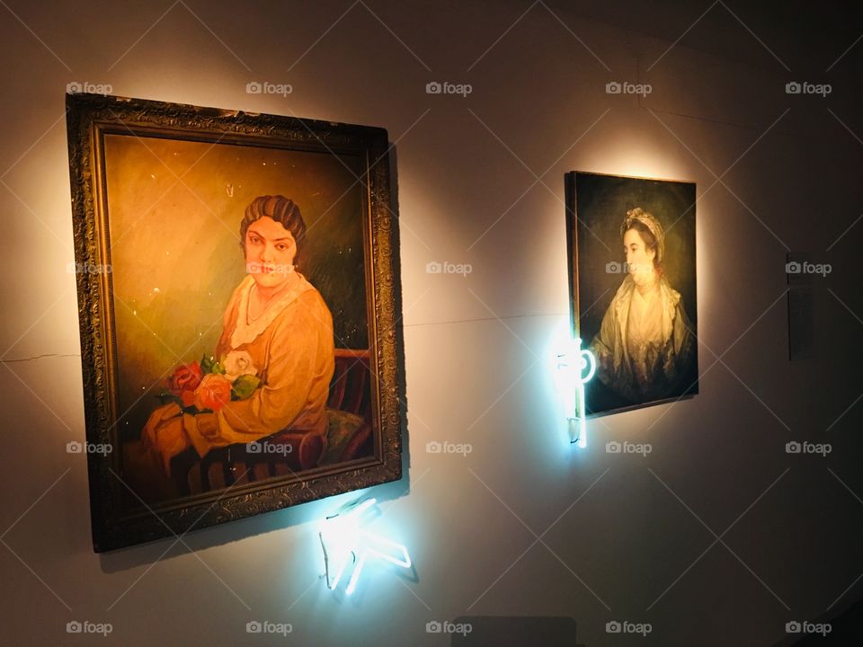 Прекрасные картины в музее Стамбула