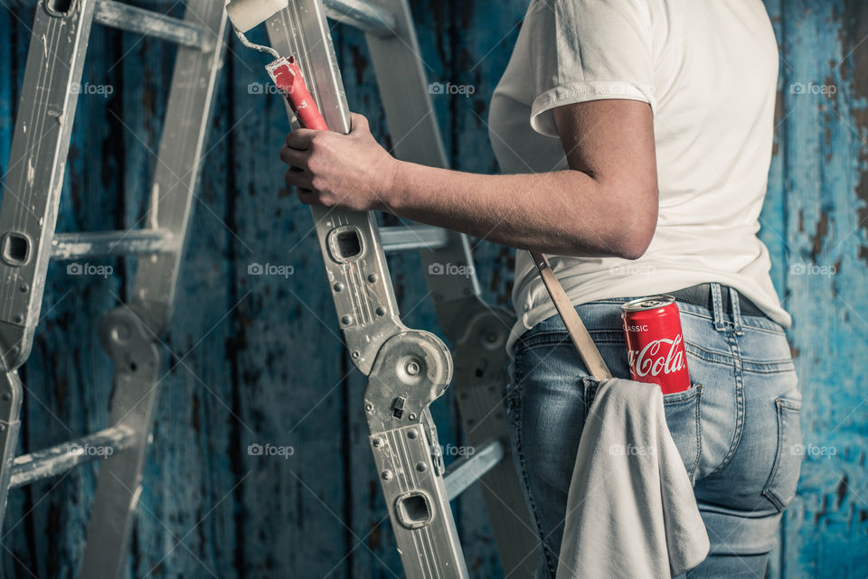 coca cola at work, lifestyle, urban shot