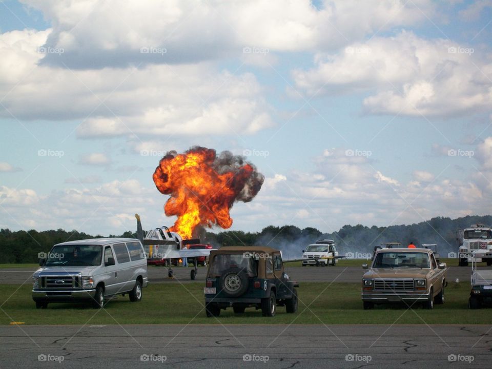 Airshow Pyrotechnics