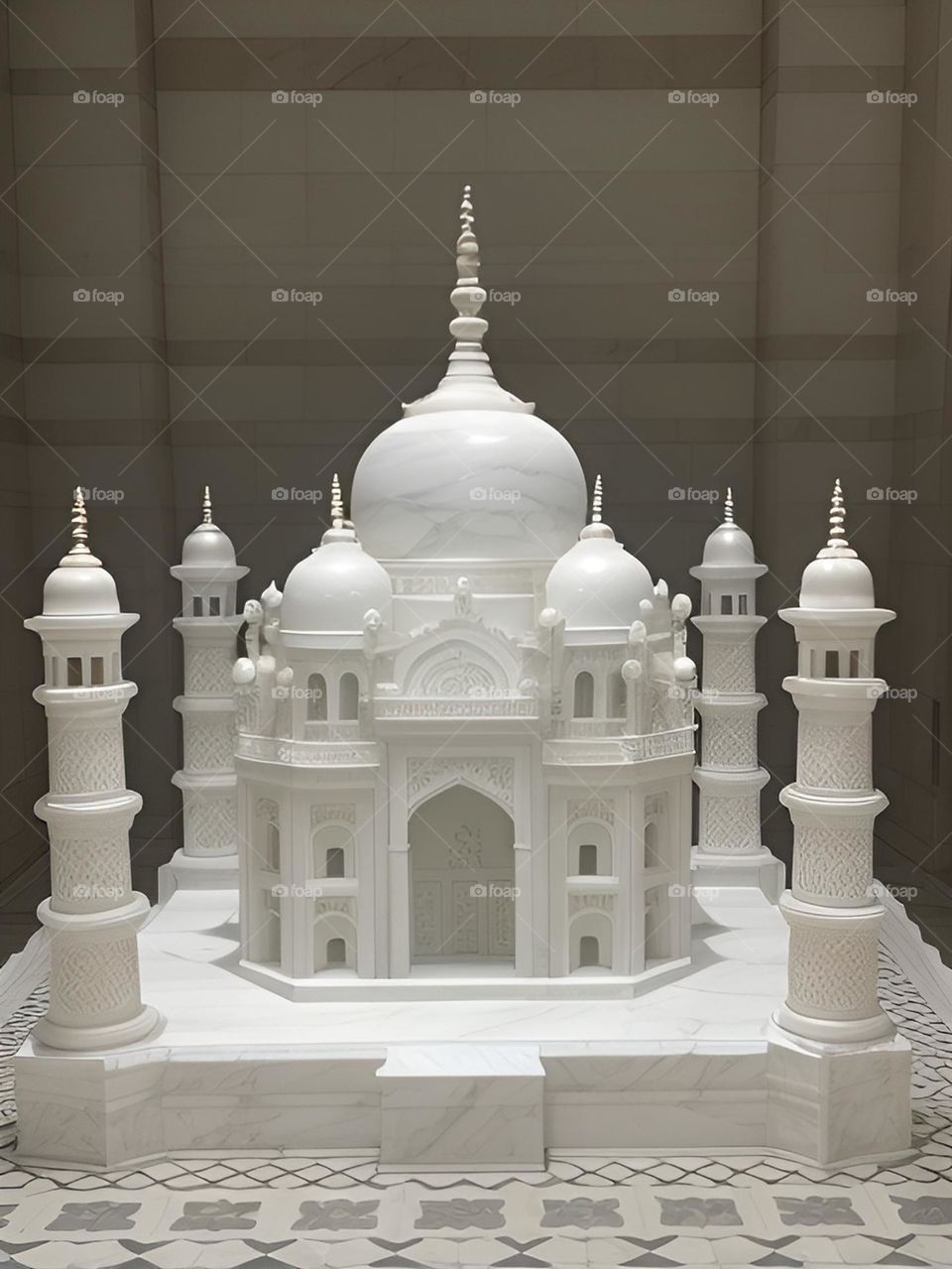 Taj Mahal marble art