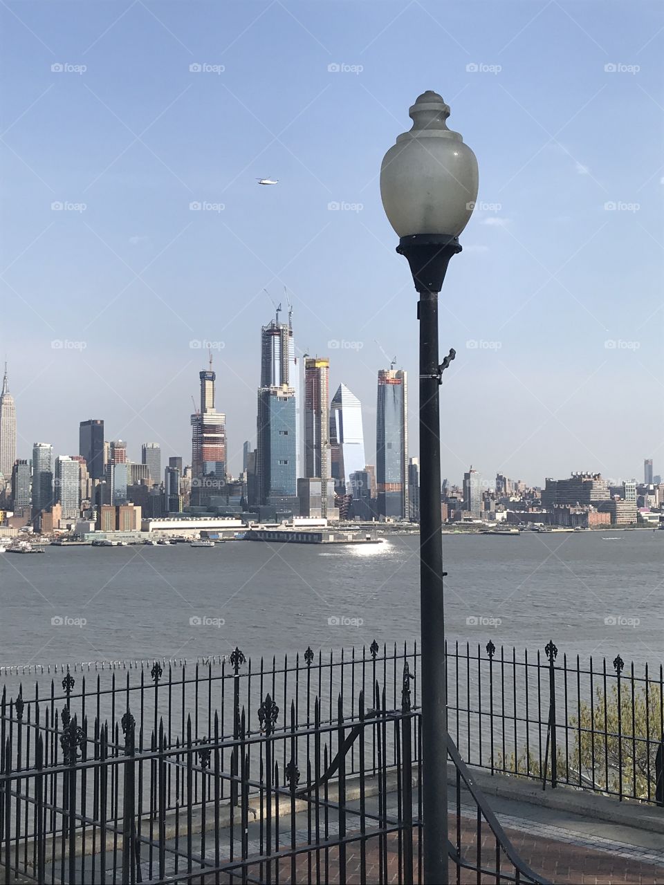 Weehawken Lantern on the Hudson 