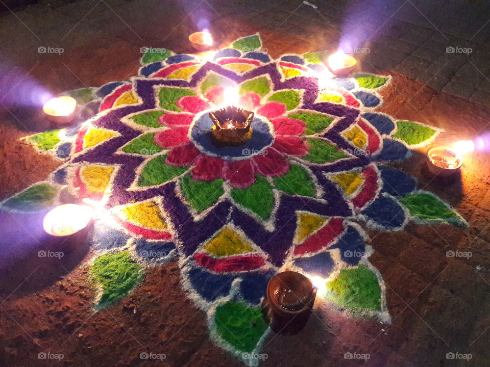 Rangoli..Indian festival Diwali