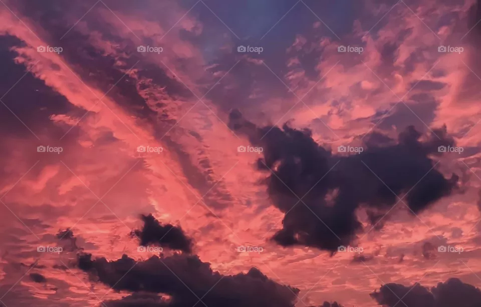 Cotton candy sky 