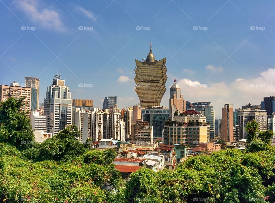 Macau skyline