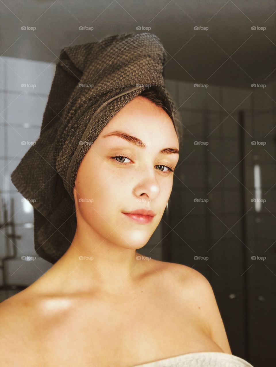 Shower selfie//  I do not have paypal so if you want to buy the photo just contact me :)