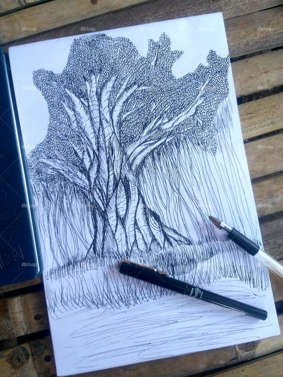 pen sketch