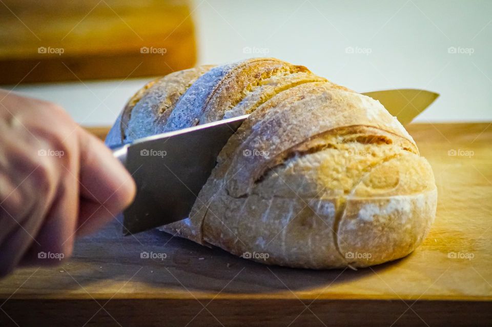 Homemade fine bread