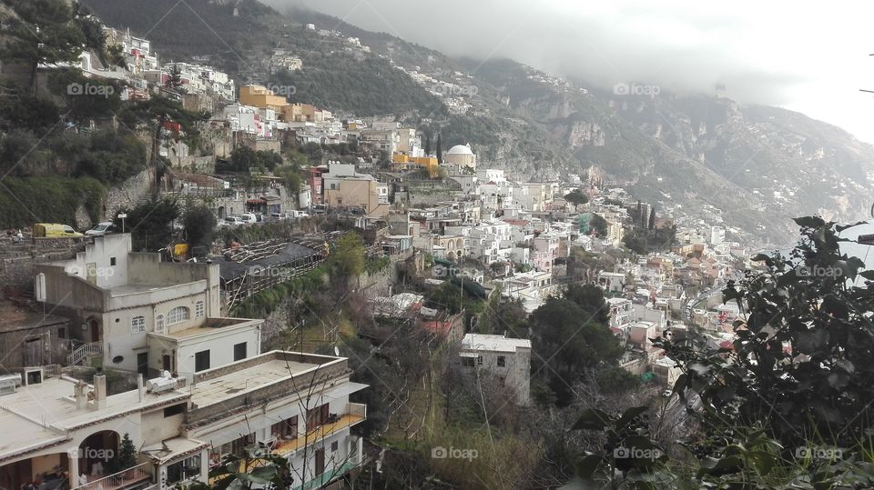 City view, Positano, Amalfi Coast