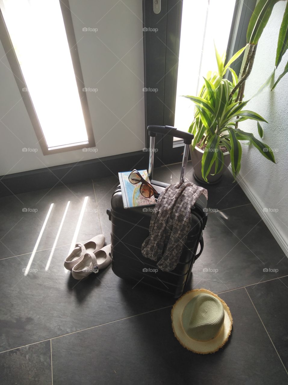 suitcase for holiday