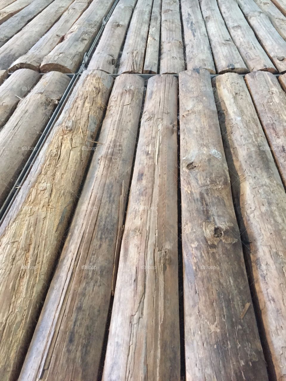 Grey timber plank