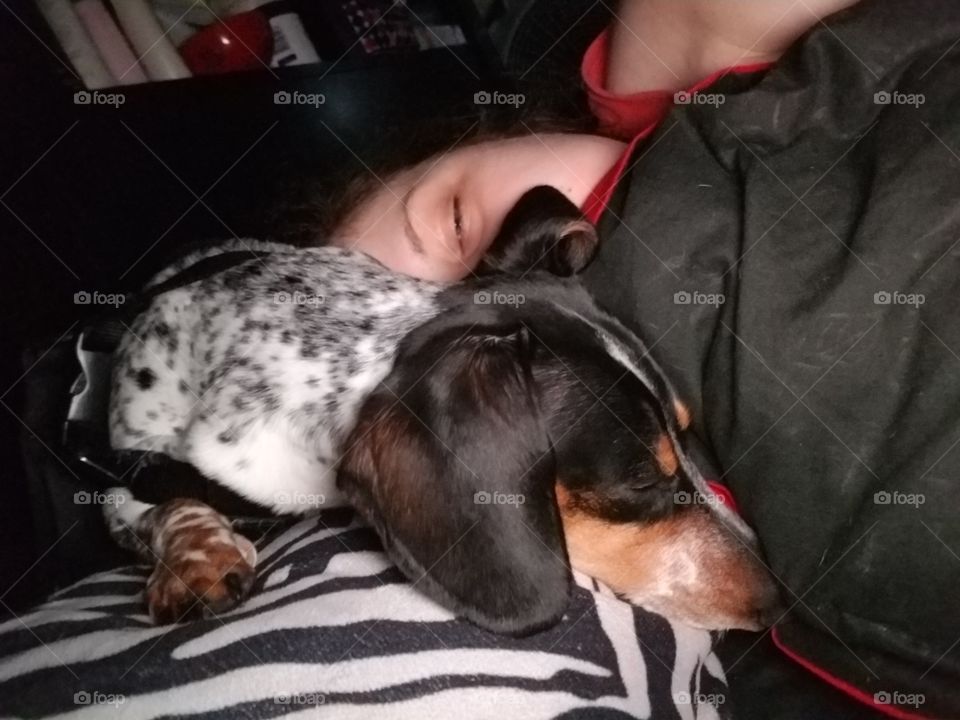 mom didn't anyone tell you, that you sleep when I sleep.