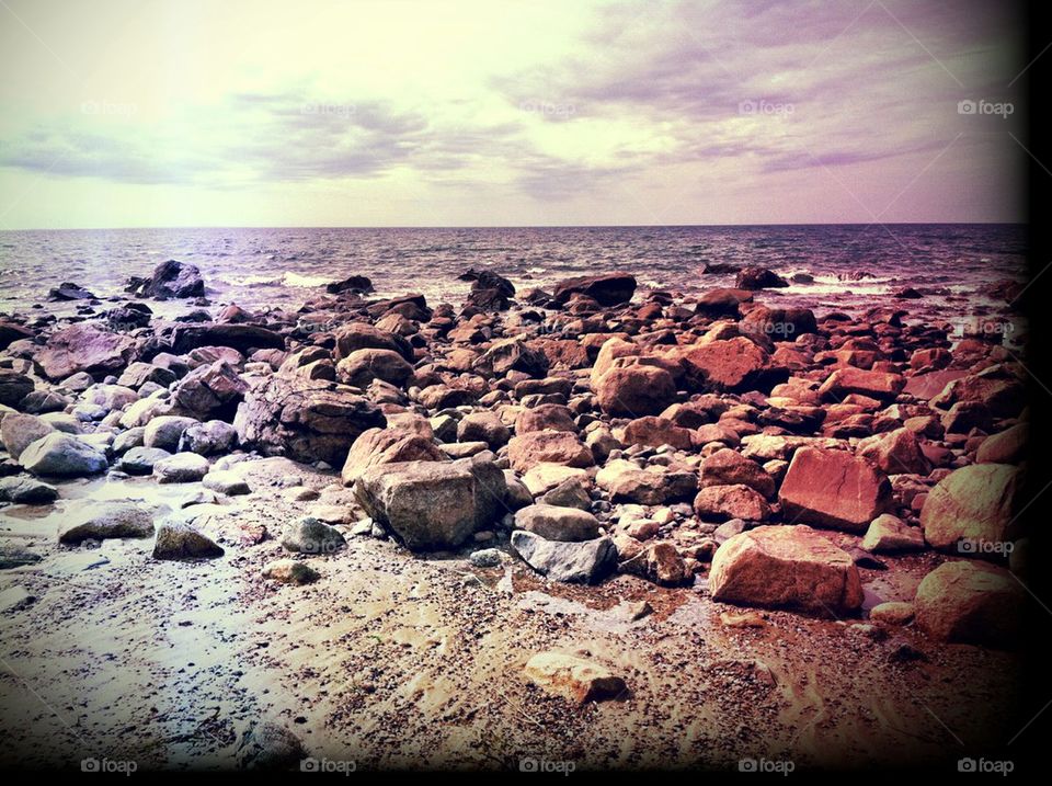 Beached Rocks