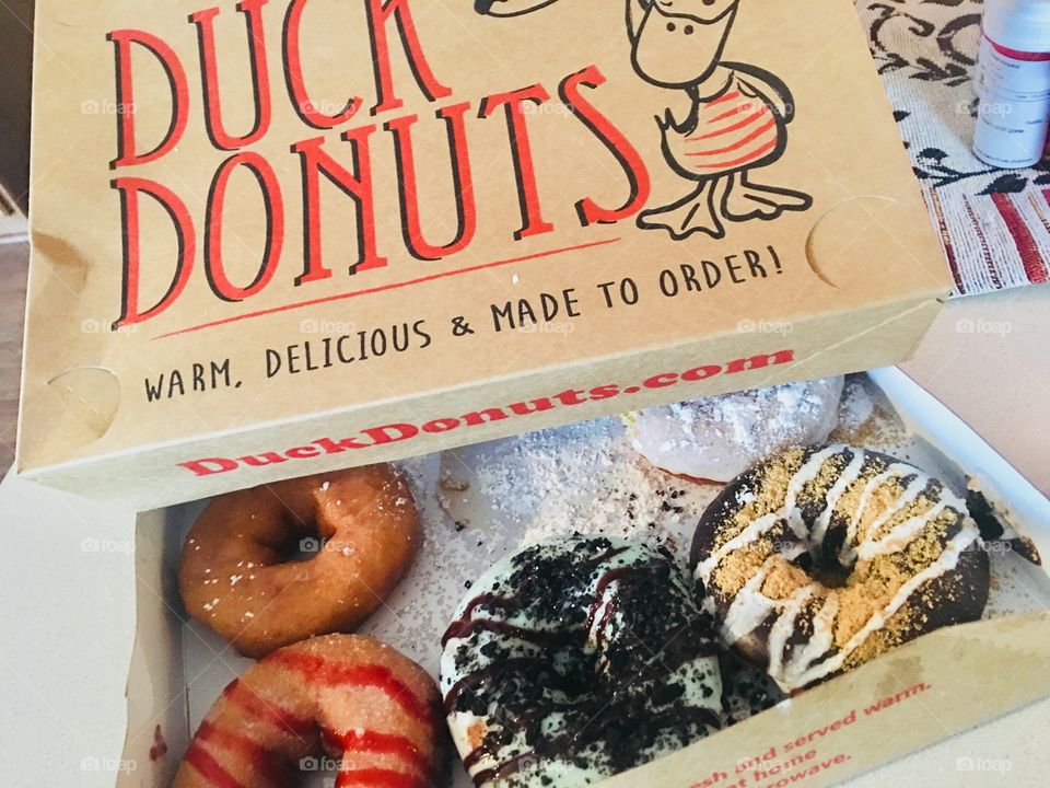Duck donuts  