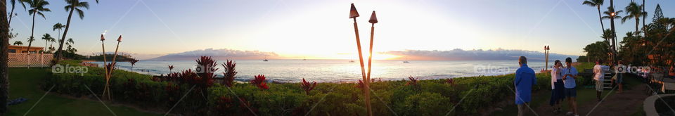 beach in Lahaina, Maui. beach in Lahaina, Maui
