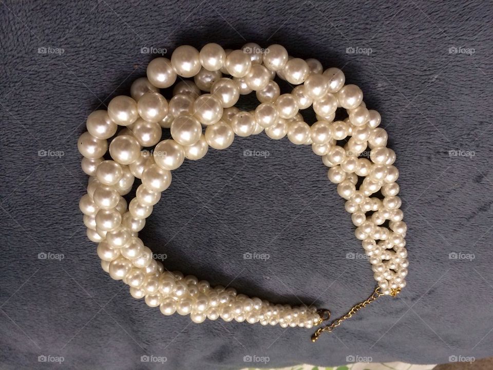 Pearl, chunky, jewelry