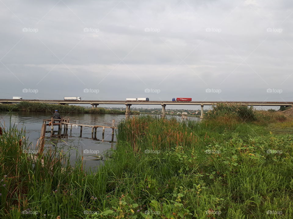 Bridge across the river