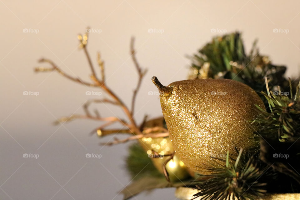 Golden ornament