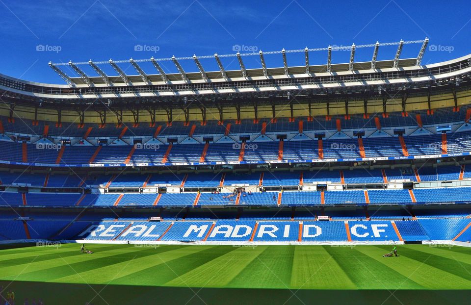 Santiago Bernabéu stadium, Madrid