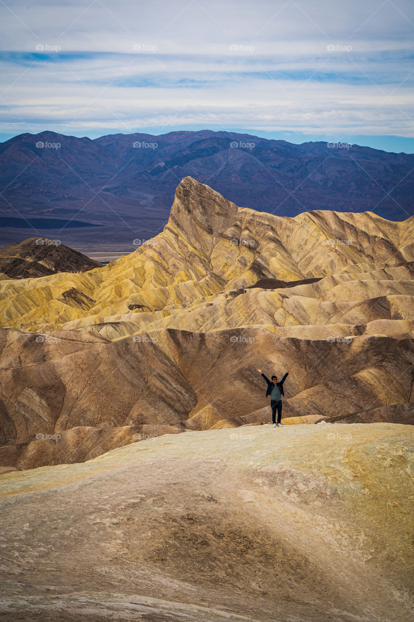 zabriskie point, Death valley national Park