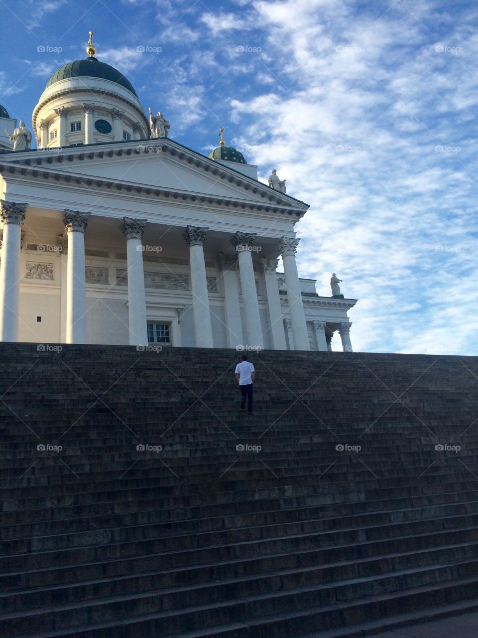 Cathedral in Helsinki, Finland