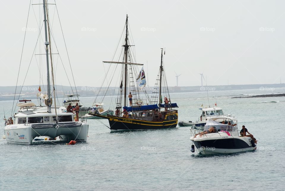 Ship and boats